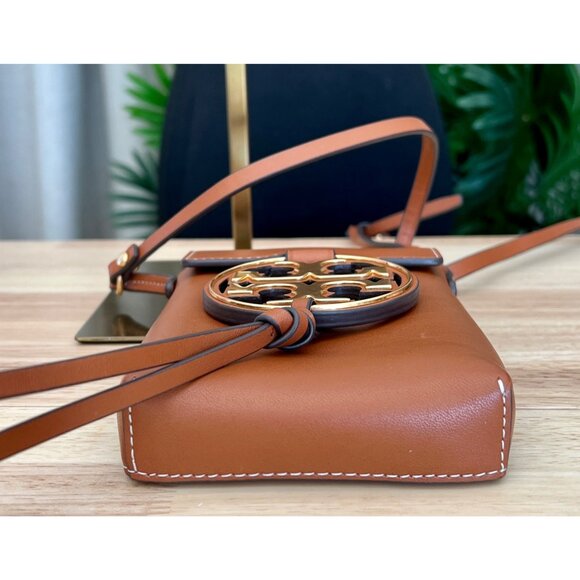 TORY BURCH CAMEL BROWN MILLER CROSSBODY - Picture 6 of 9